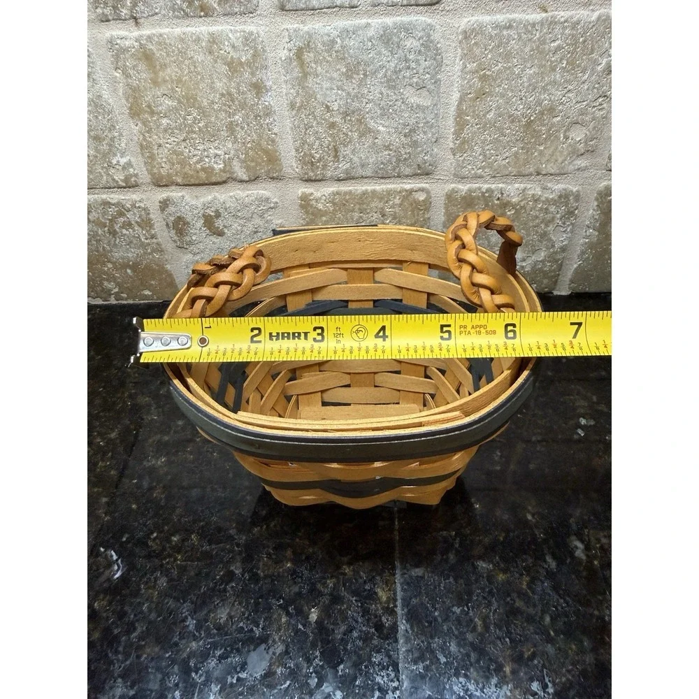 Longaberger Collectors Club Renewal Basket 1999 Fabric & Plastic‎ Liner NEW
